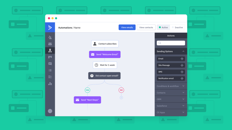 ActiveCampaign vs ClickFunnels: ActiveCampaign's Automation Builder 