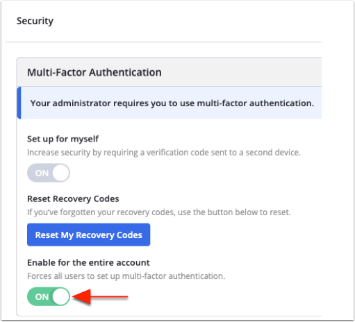 ActiveCampaign vs ClickFunnels: ActiveCampaign's 2FA